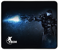 Xtech XTA-182 Stratega Gaming Mouse Pad - Printed design - Frictionless cloth / Slip-resistant, rubberized base